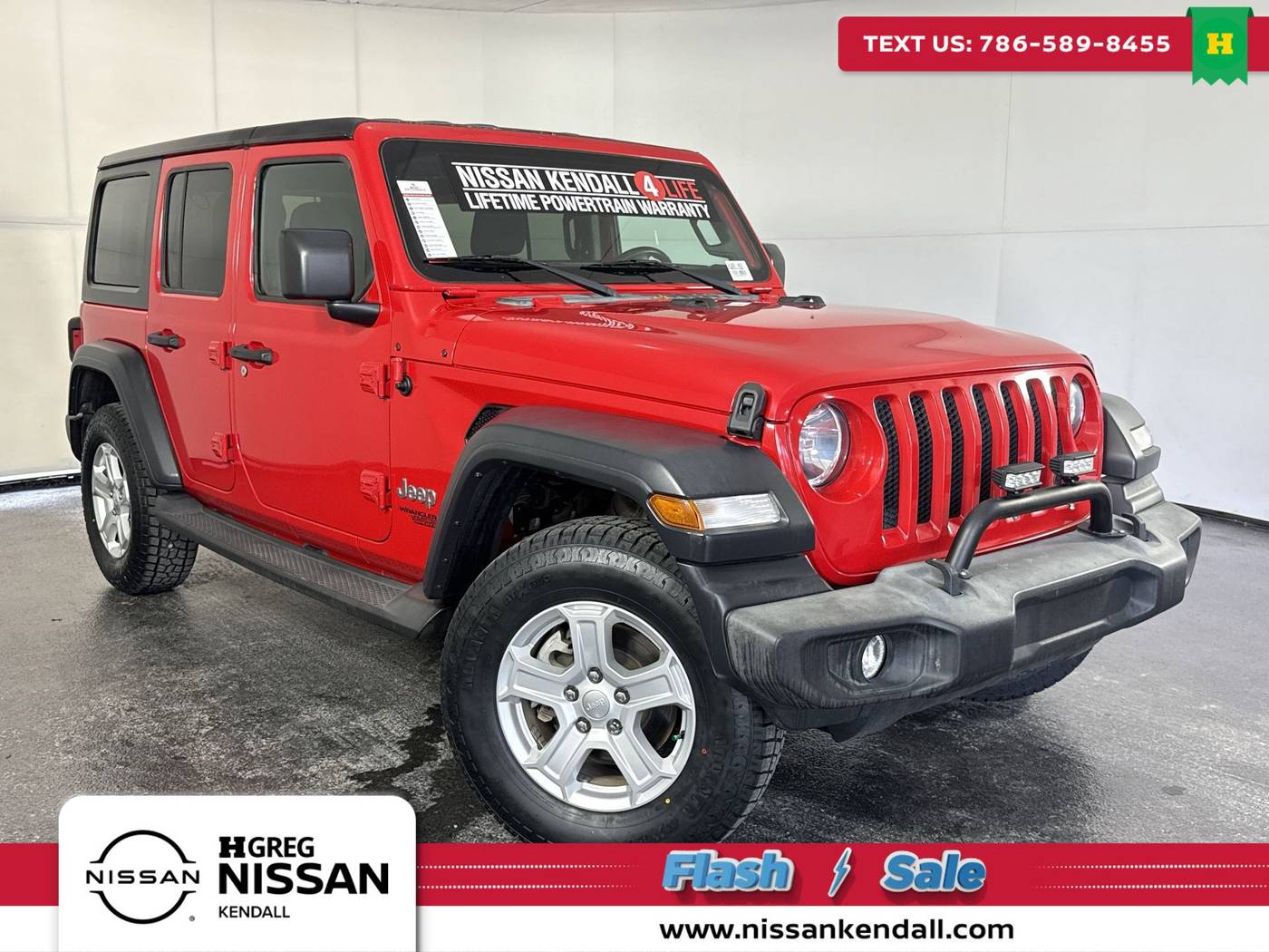 2019 Jeep Wrangler Sport S — SUV — 89,049 mi — Palmetto Bay, FL