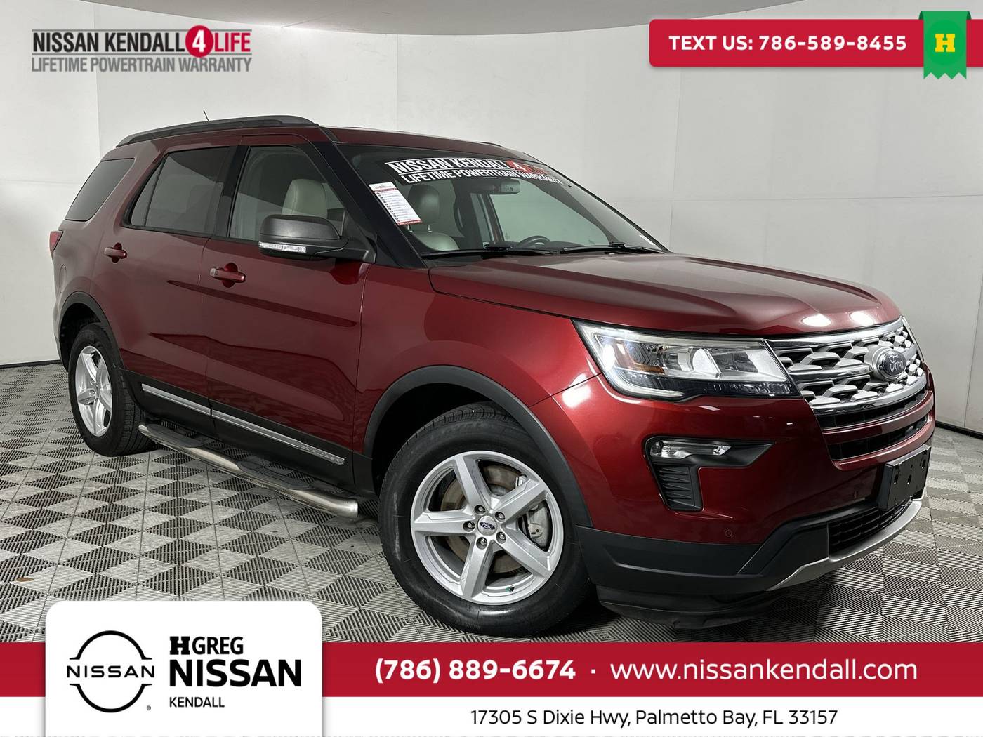 2019 Ford Explorer XLT — SUV — 77,295 mi — Palmetto Bay, FL