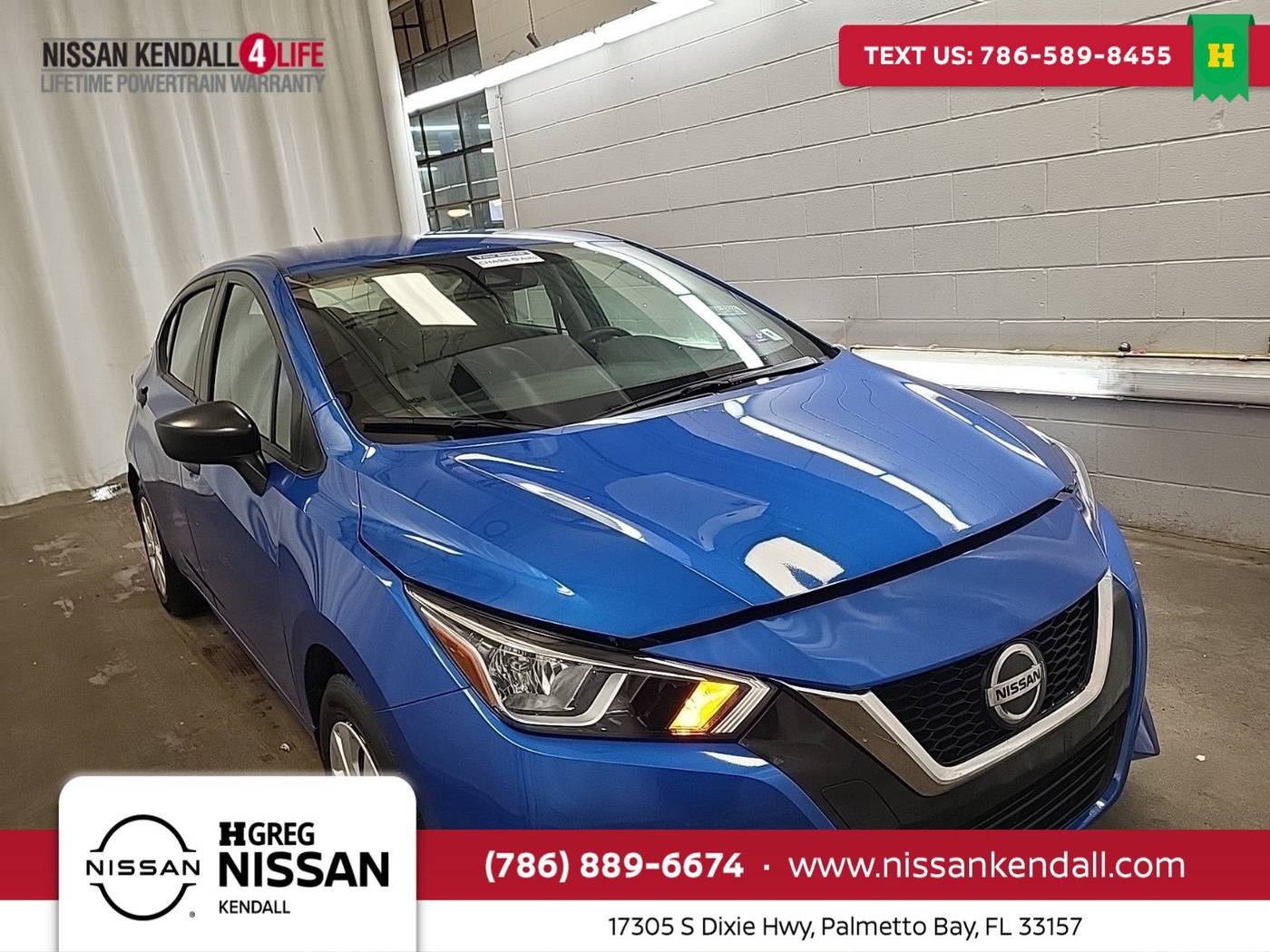 2022 Nissan Versa S — Sedan — 35,181 mi — Palmetto Bay, FL