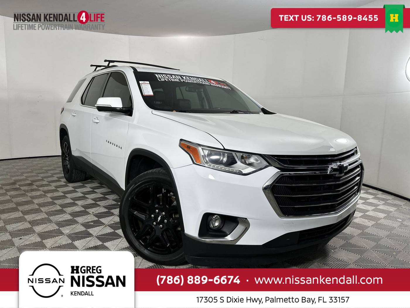 2018 Chevrolet Traverse LT Leather — SUV — 92,772 mi — Palmetto Bay, FL
