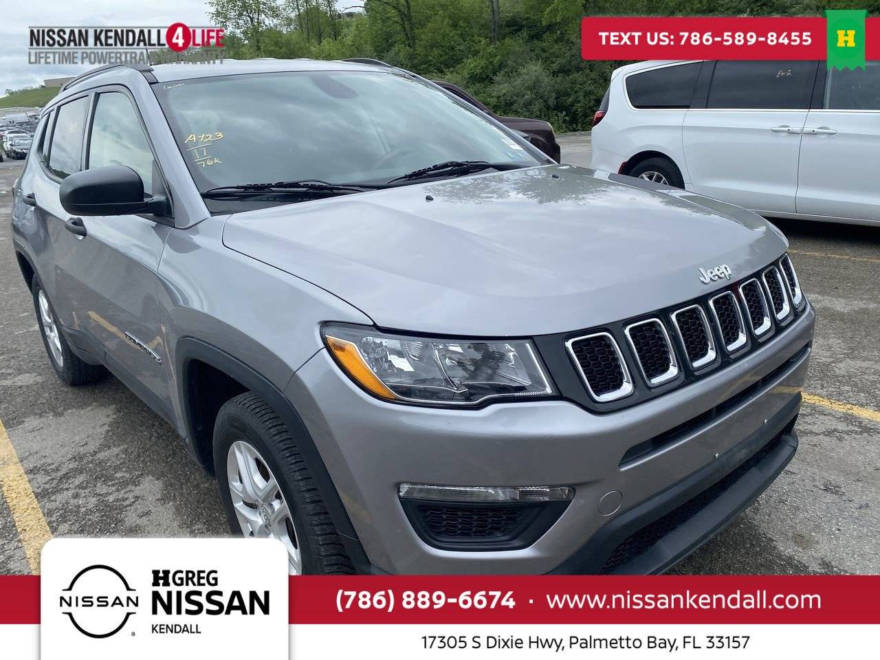 2017 Jeep Compass Sport — SUV — 76,583 mi — Palmetto Bay, FL