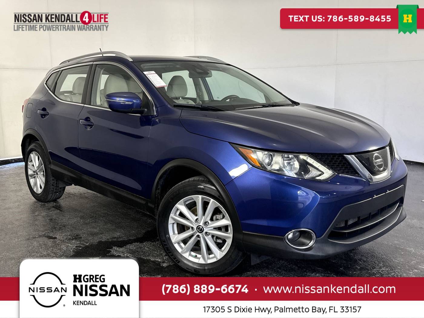 2019 Nissan Rogue Sport SV — SUV — 70,233 mi — Palmetto Bay, FL
