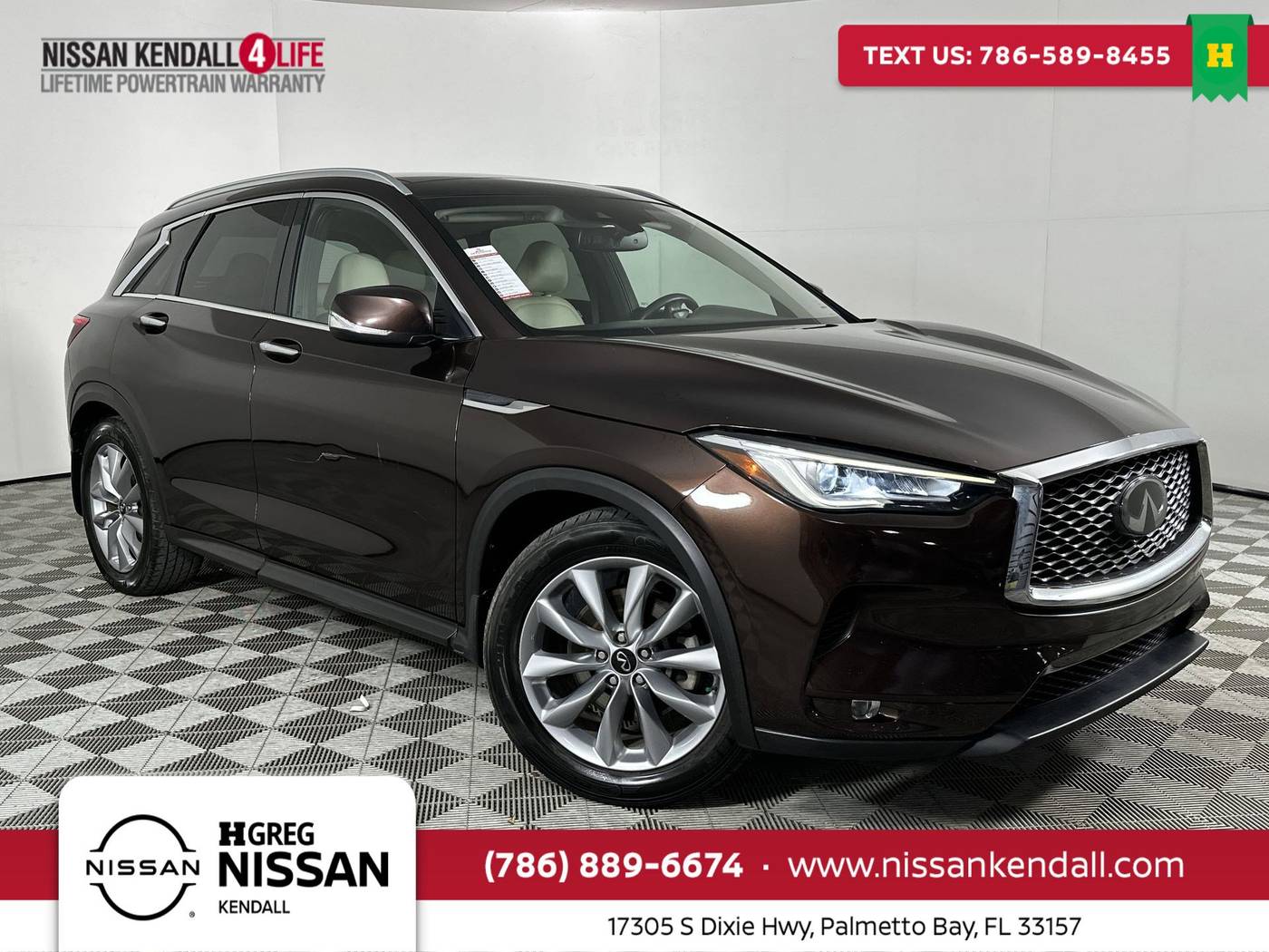 2020 INFINITI QX50 LUXE — SUV — 84,864 mi — Palmetto Bay, FL