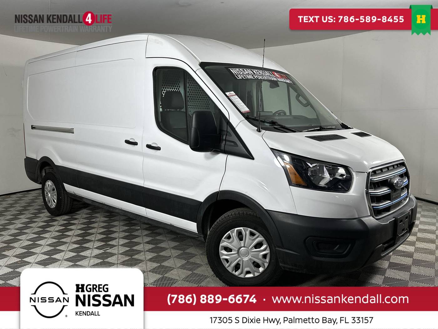2022 Ford E-Transit Cargo Van T-350 — Cargo Van — 1,509 mi — Palmetto Bay, FL