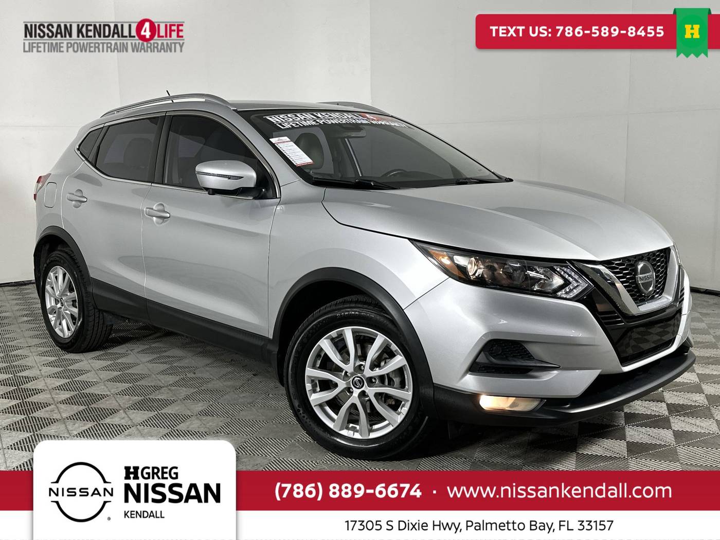 2021 Nissan Rogue Sport SV — SUV — 60,469 mi — Palmetto Bay, FL