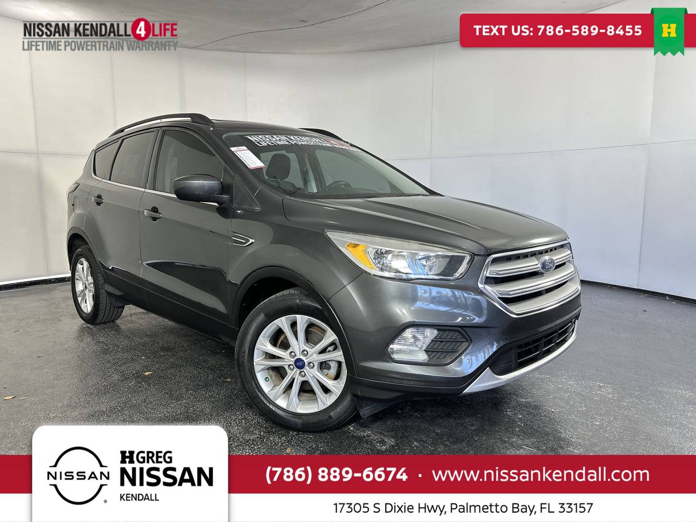 2018 Ford Escape SE — SUV — 80,018 mi — Palmetto Bay, FL