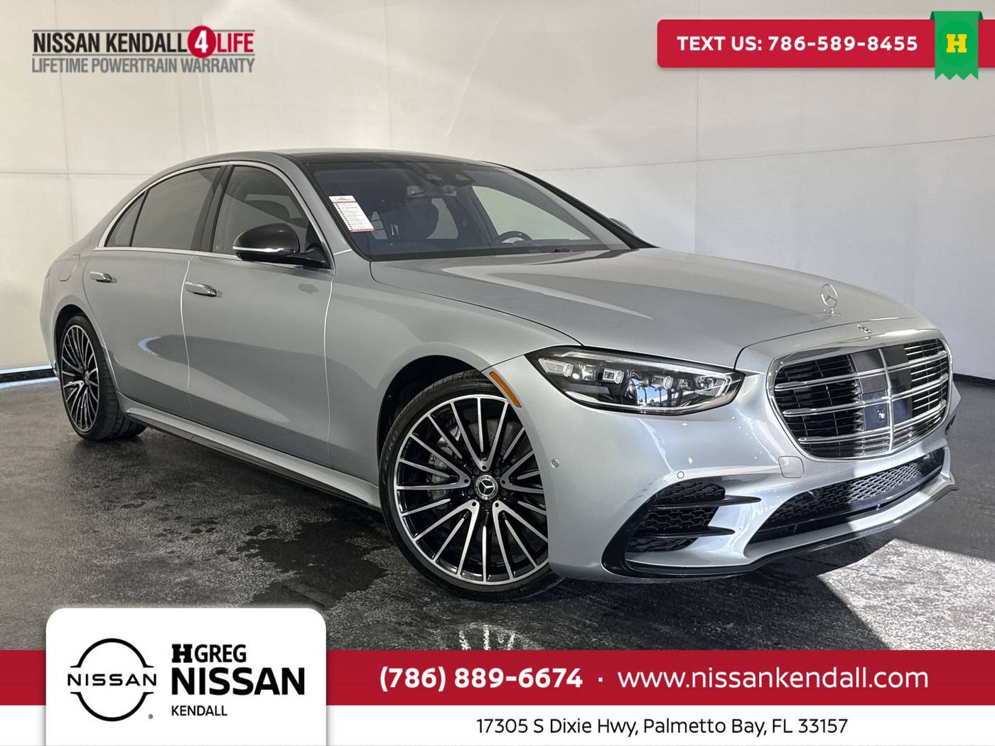 2022 Mercedes-Benz S-Class S 580 — Sedan — 33,988 mi — Palmetto Bay, FL