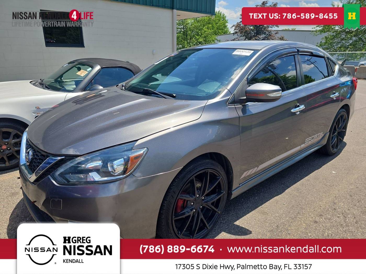2017 Nissan Sentra SR — Sedan — 72,386 mi — Palmetto Bay, FL