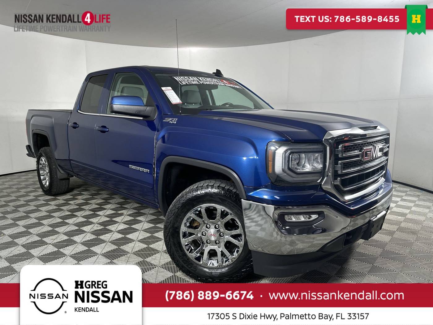 2016 GMC Sierra 1500 SLE — Pickup Truck — 77,727 mi — Palmetto Bay, FL