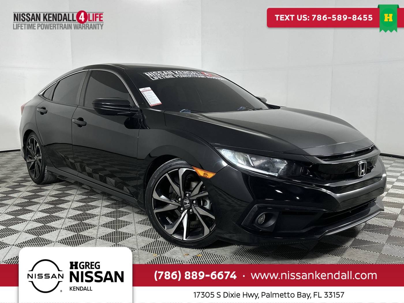 2020 Honda Civic Sport — Sedan — 46,346 mi — Palmetto Bay, FL