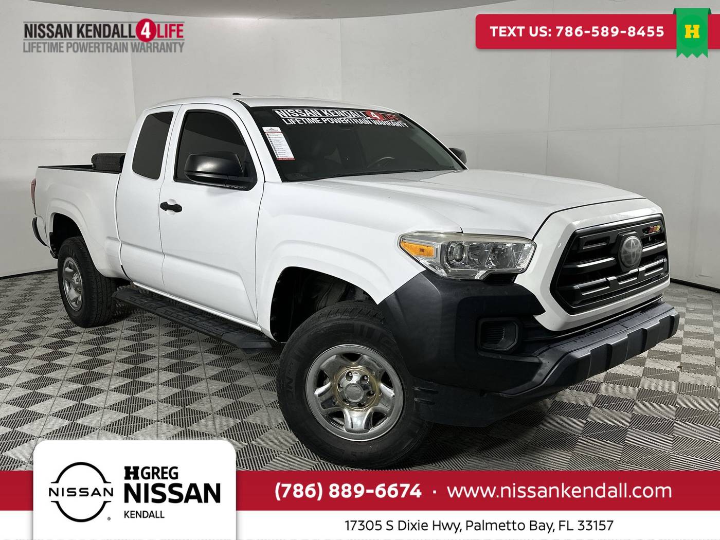2019 Toyota Tacoma SR — Pickup Truck — 68,291 mi — Palmetto Bay, FL