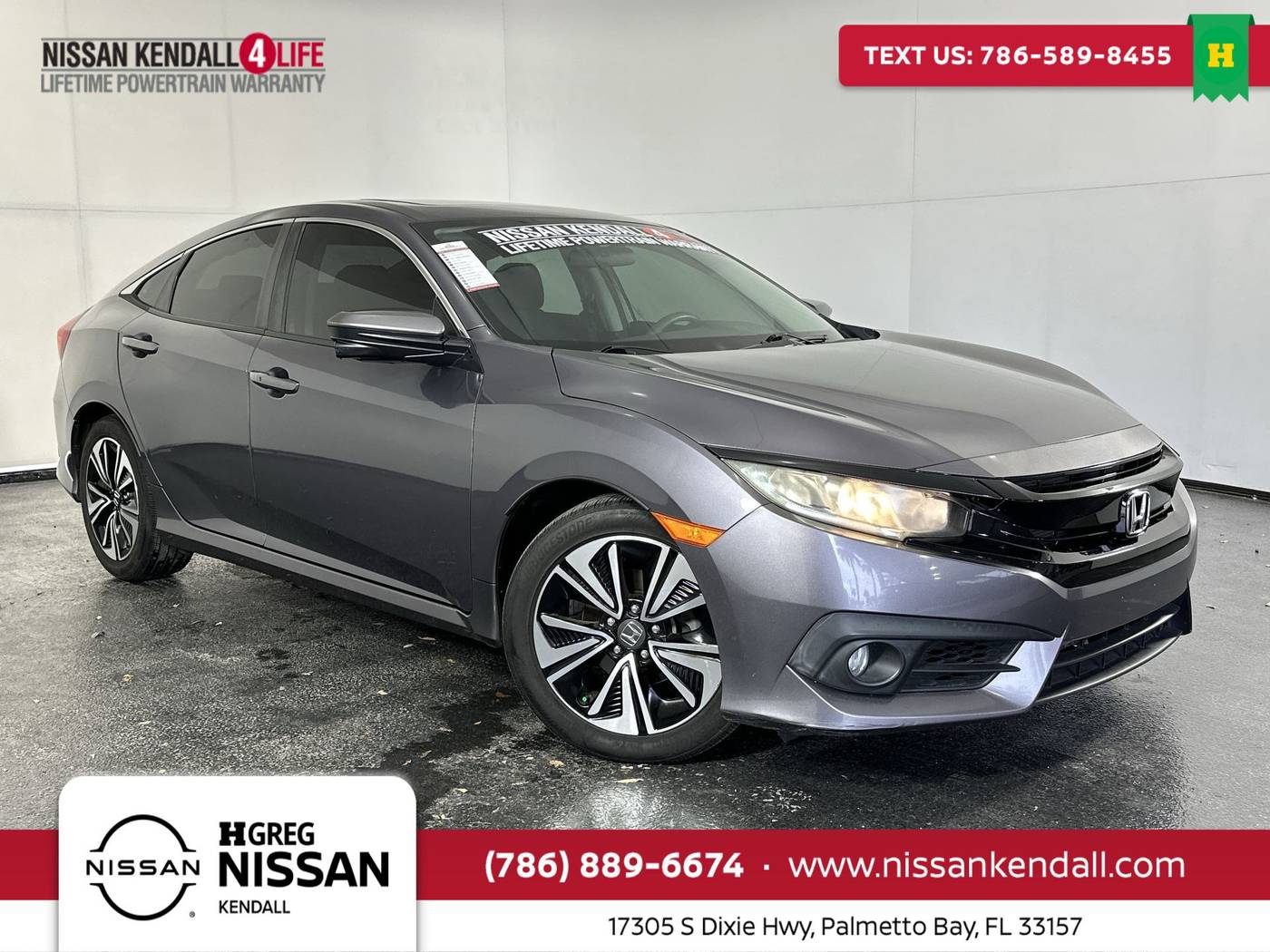 2016 Honda Civic EX-T — Sedan — 94,277 mi — Palmetto Bay, FL