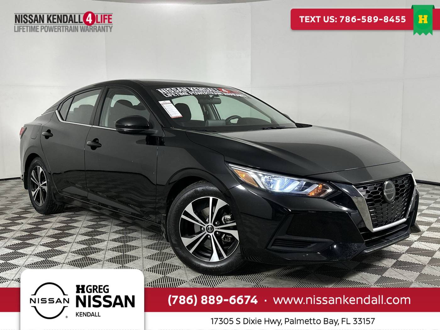 2020 Nissan Sentra SV — Sedan — 54,099 mi — Palmetto Bay, FL