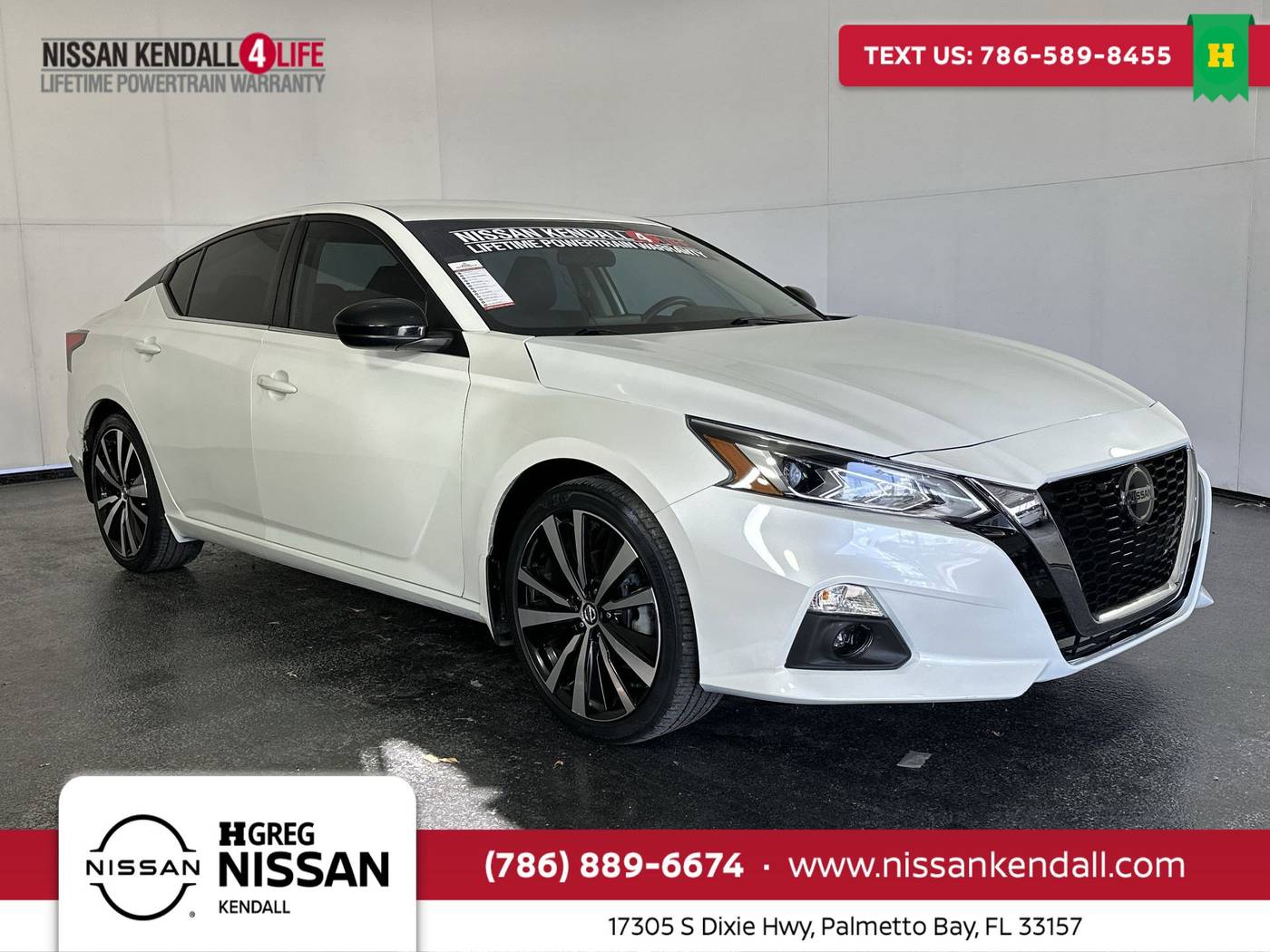 2021 Nissan Altima SR — Sedan — 37,048 mi — Palmetto Bay, FL