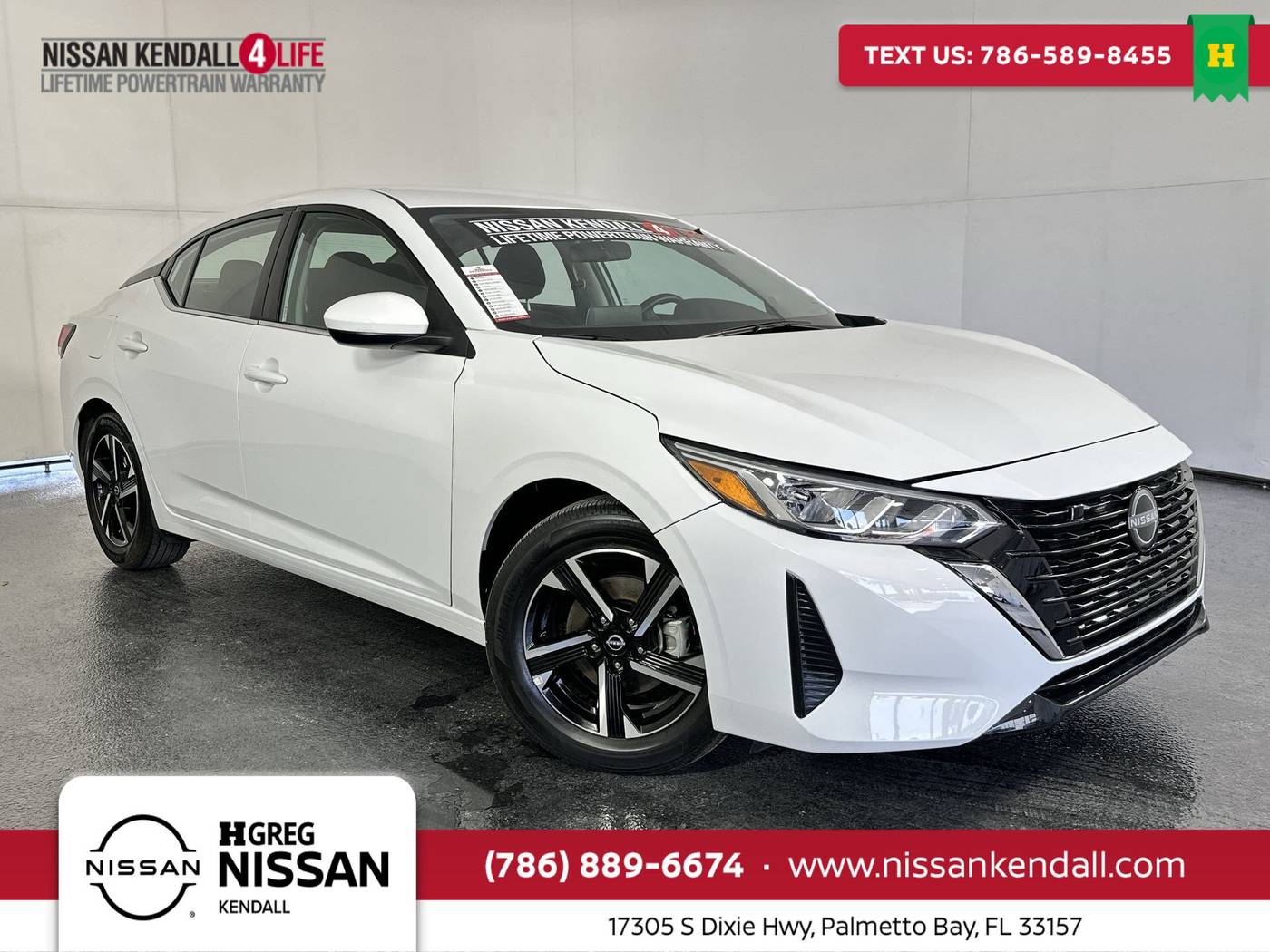 2025 Nissan Sentra SV — Sedan — 5,540 mi — Palmetto Bay, FL