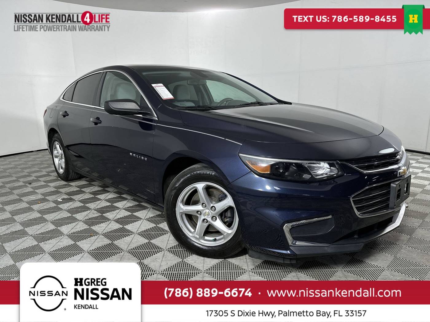2017 Chevrolet Malibu LS — Sedan — 40,037 mi — Palmetto Bay, FL