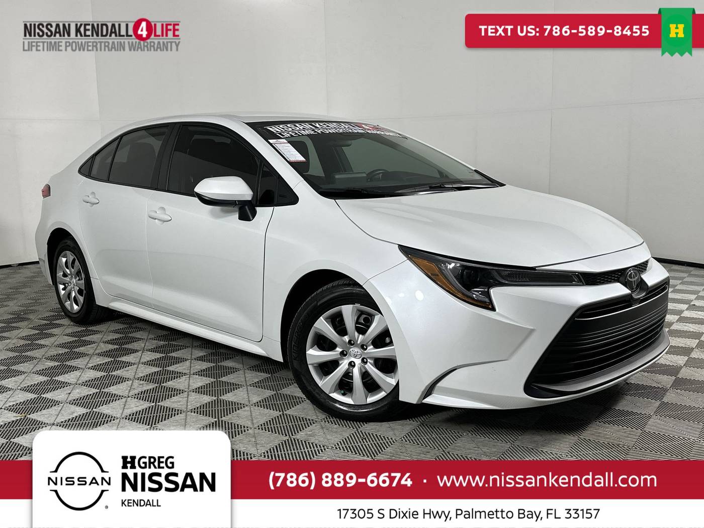 2024 Toyota Corolla LE — Sedan — 15,001 mi — Palmetto Bay, FL