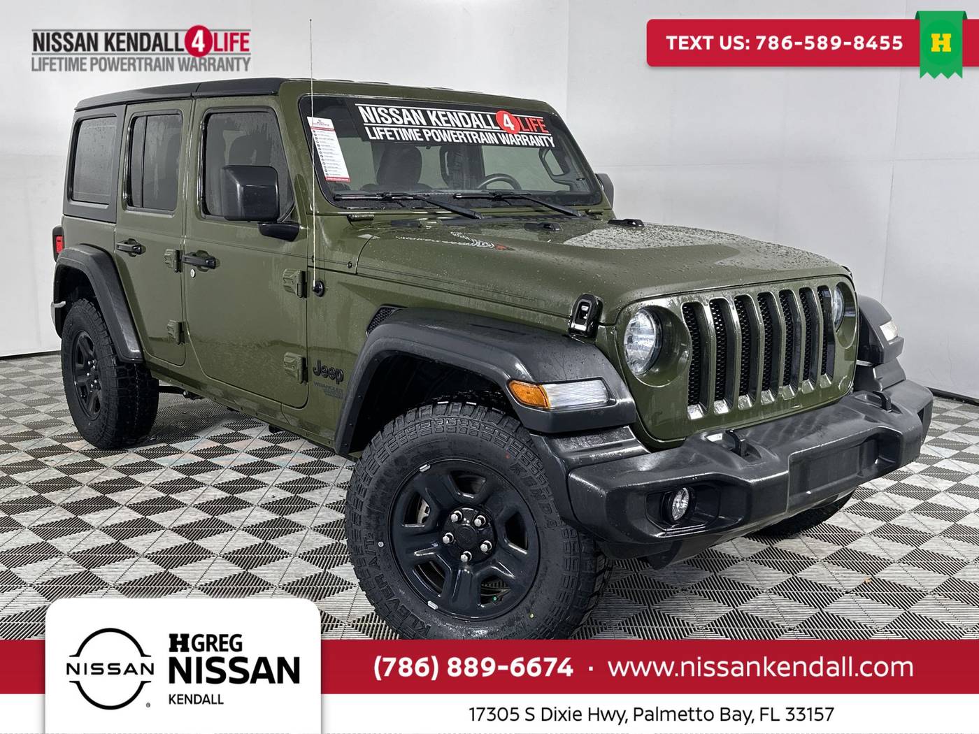 2021 Jeep Wrangler Sport — SUV — 57,138 mi — Palmetto Bay, FL