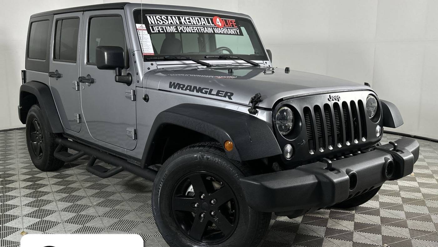 2016 Jeep Wrangler Black Bear — SUV — 55,675 mi — Palmetto Bay, FL