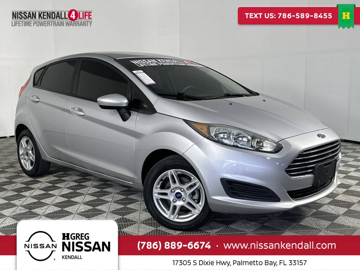 2018 Ford Fiesta SE — Hatchback — 55,014 mi — Palmetto Bay, FL