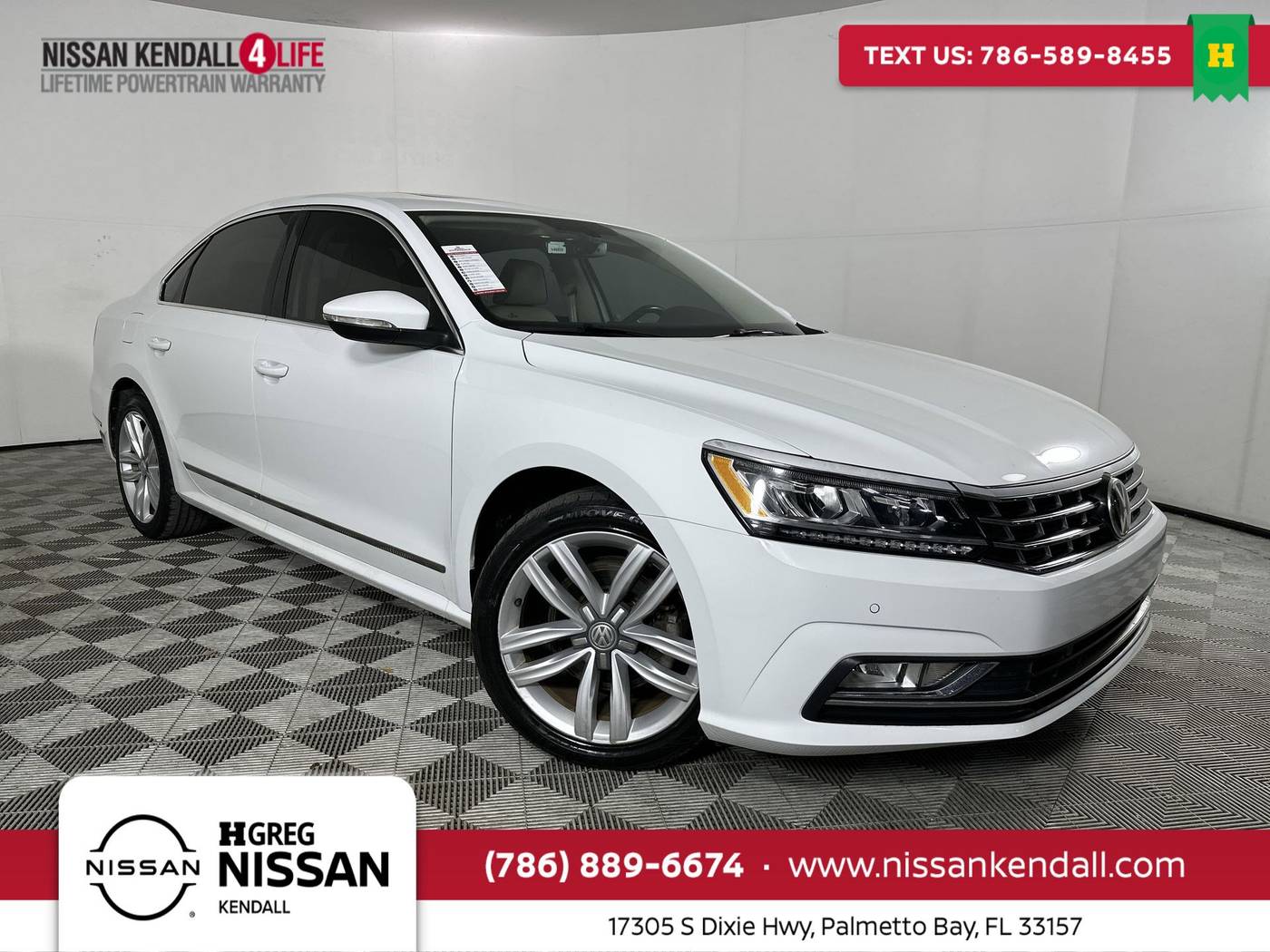 2017 Volkswagen Passat 1.8T SE — Sedan — 43,548 mi — Palmetto Bay, FL