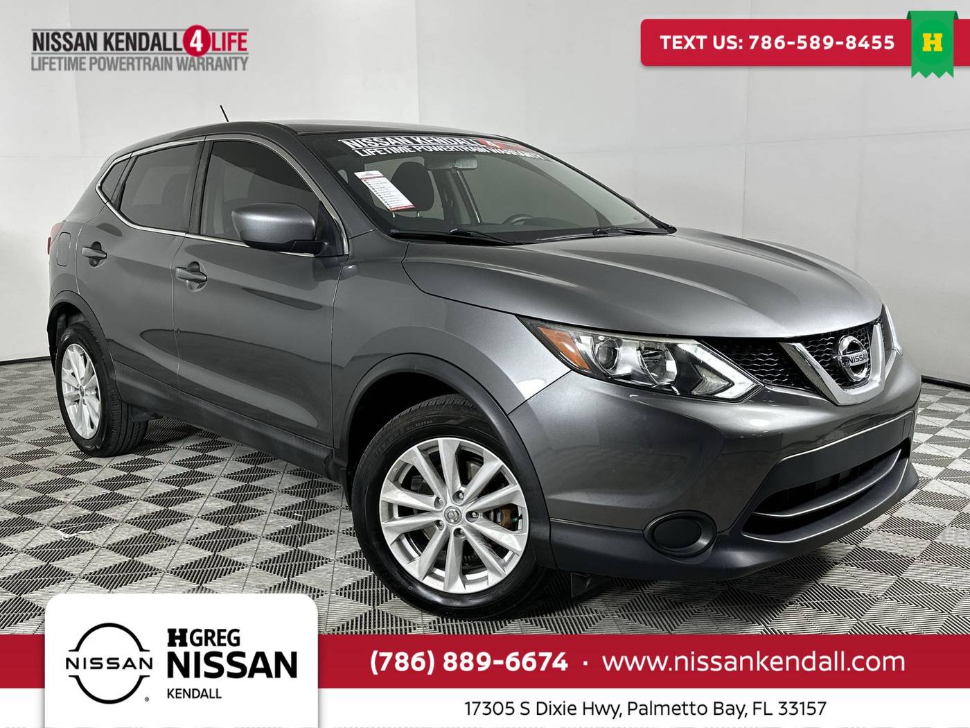 2017 Nissan Rogue Sport S — SUV — 78,993 mi — Palmetto Bay, FL