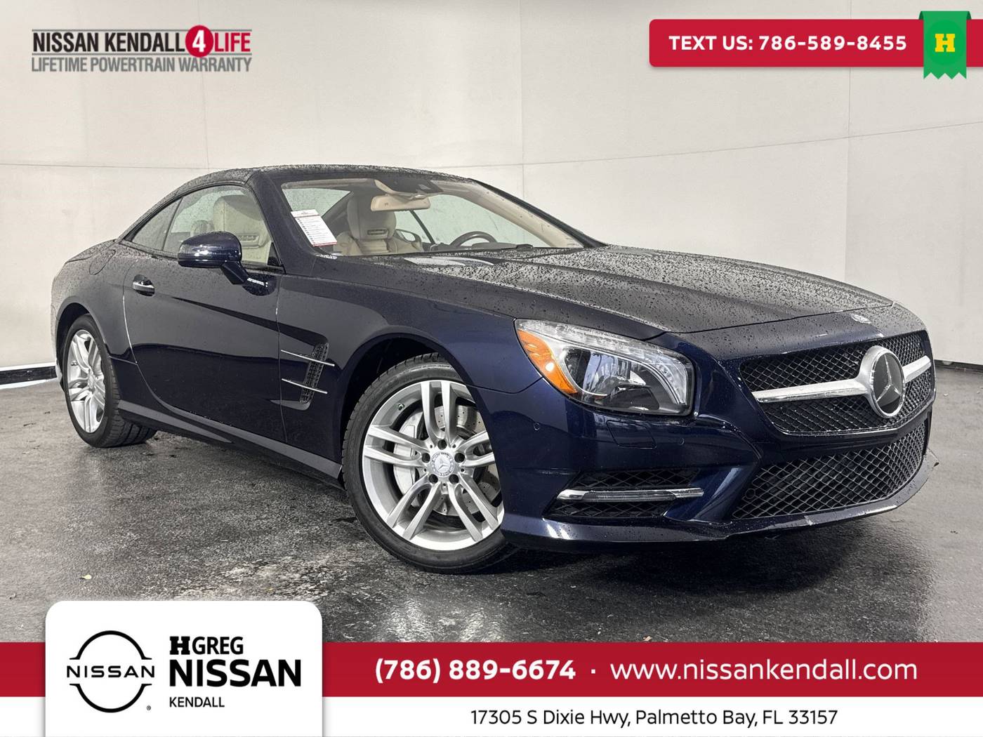 2015 Mercedes-Benz SL SL 550 — Convertible — 44,090 mi — Palmetto Bay, FL