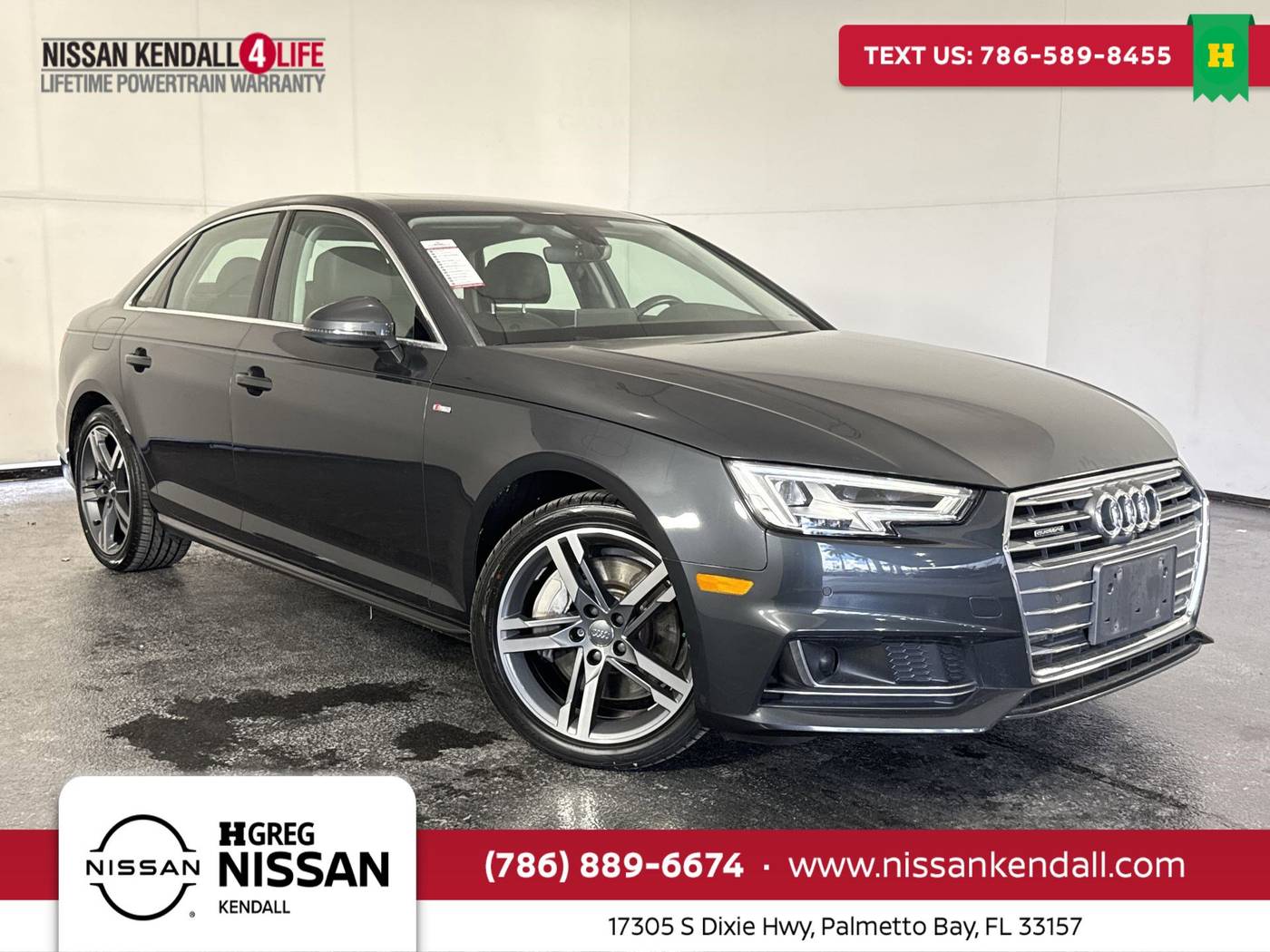 2017 Audi A4 Prestige — Sedan — 78,369 mi — Palmetto Bay, FL