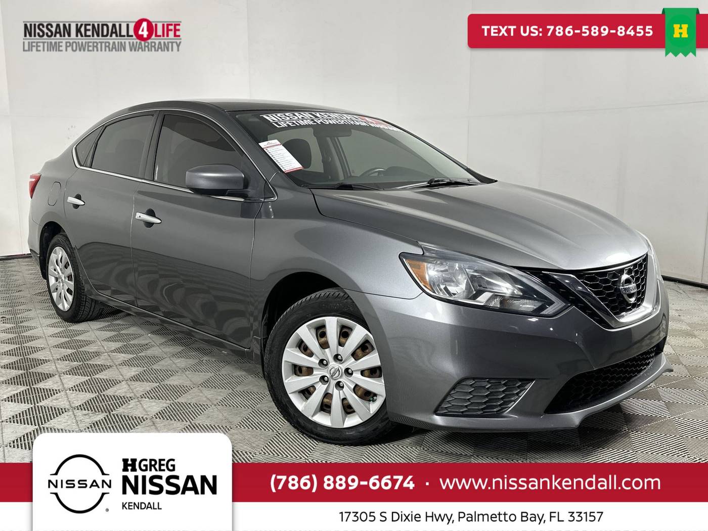 2016 Nissan Sentra SV — Sedan — 66,003 mi — Palmetto Bay, FL