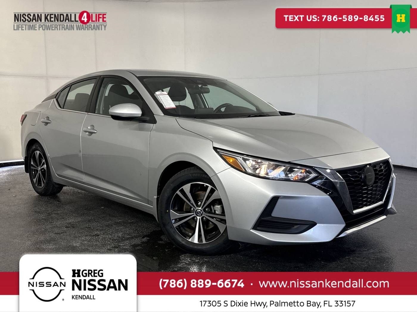 2023 Nissan Sentra SV — Sedan — 21,689 mi — Palmetto Bay, FL