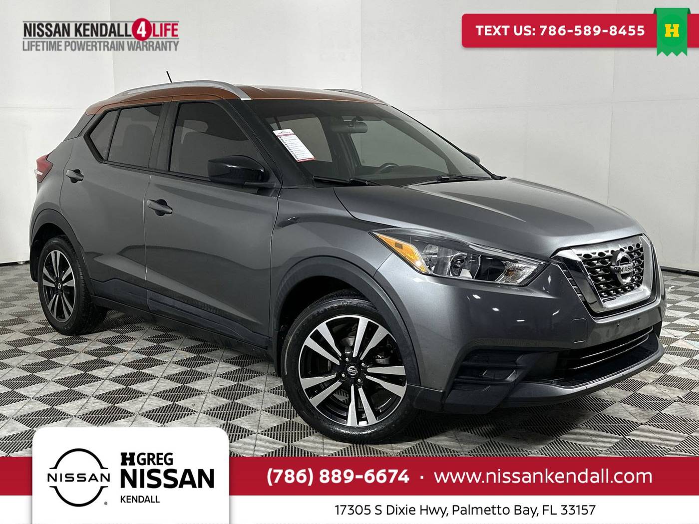 2018 Nissan Kicks SV — SUV — 56,584 mi — Palmetto Bay, FL