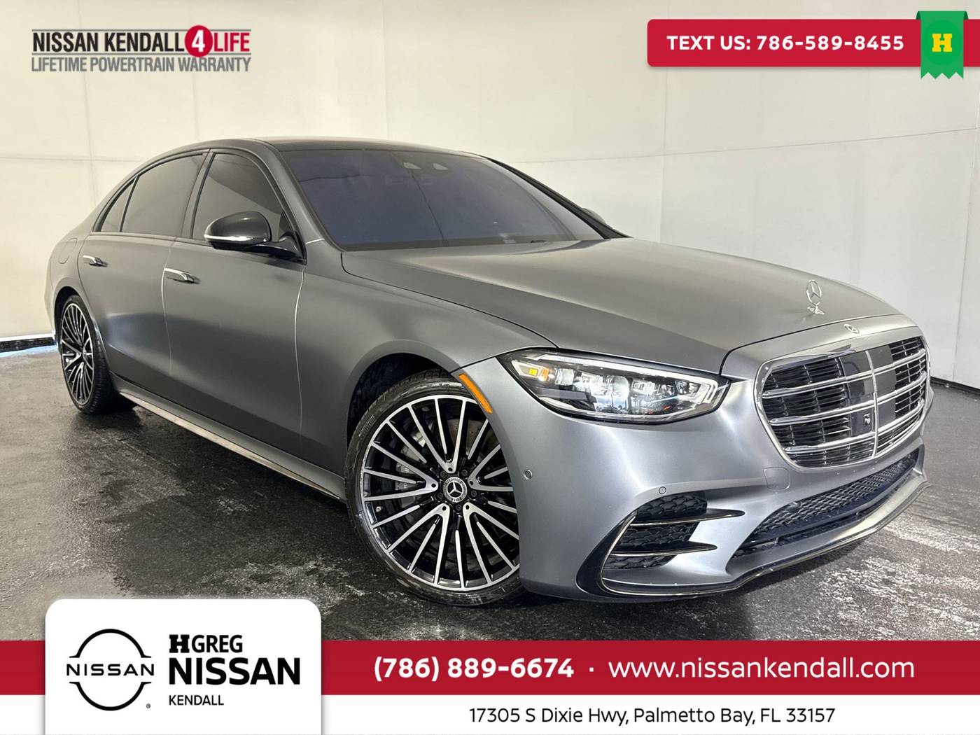 2023 Mercedes-Benz S-Class S 580 — Sedan — 30,630 mi — Palmetto Bay, FL