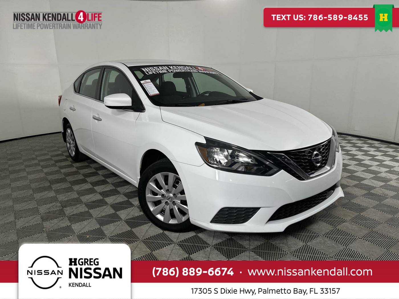 2019 Nissan Sentra S — Sedan — 75,435 mi — Palmetto Bay, FL