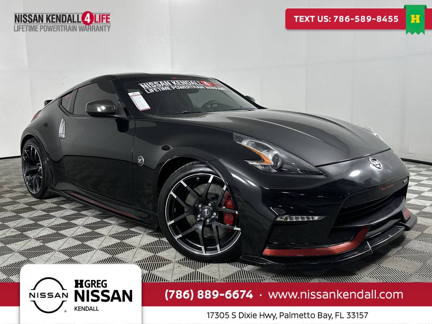 2015 Nissan 370Z NISMO Tech — Coupe — 33,557 mi — Palmetto Bay, FL