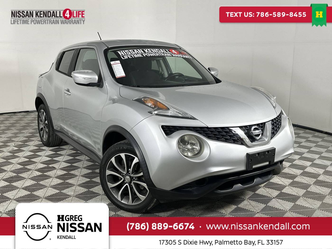 2017 Nissan JUKE SV — SUV — 62,148 mi — Palmetto Bay, FL