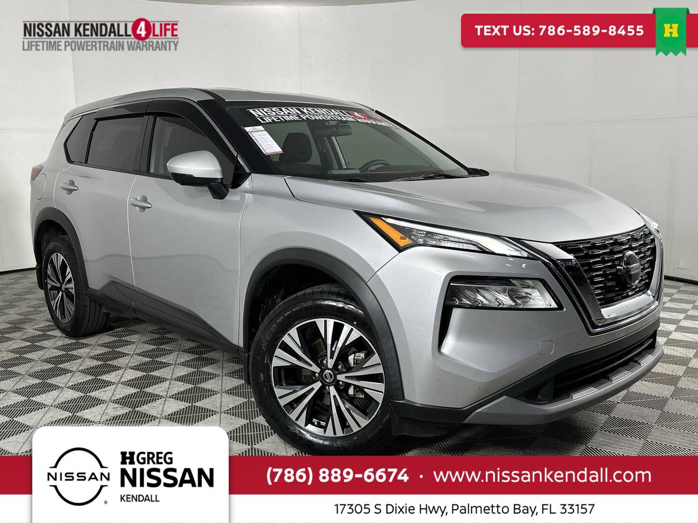 2021 Nissan Rogue SV — SUV — 34,490 mi — Palmetto Bay, FL