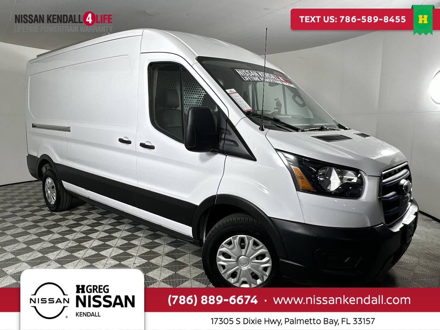 2022 Ford E-Transit Cargo Van T-350 — Cargo Van — 459 mi — Palmetto Bay, FL