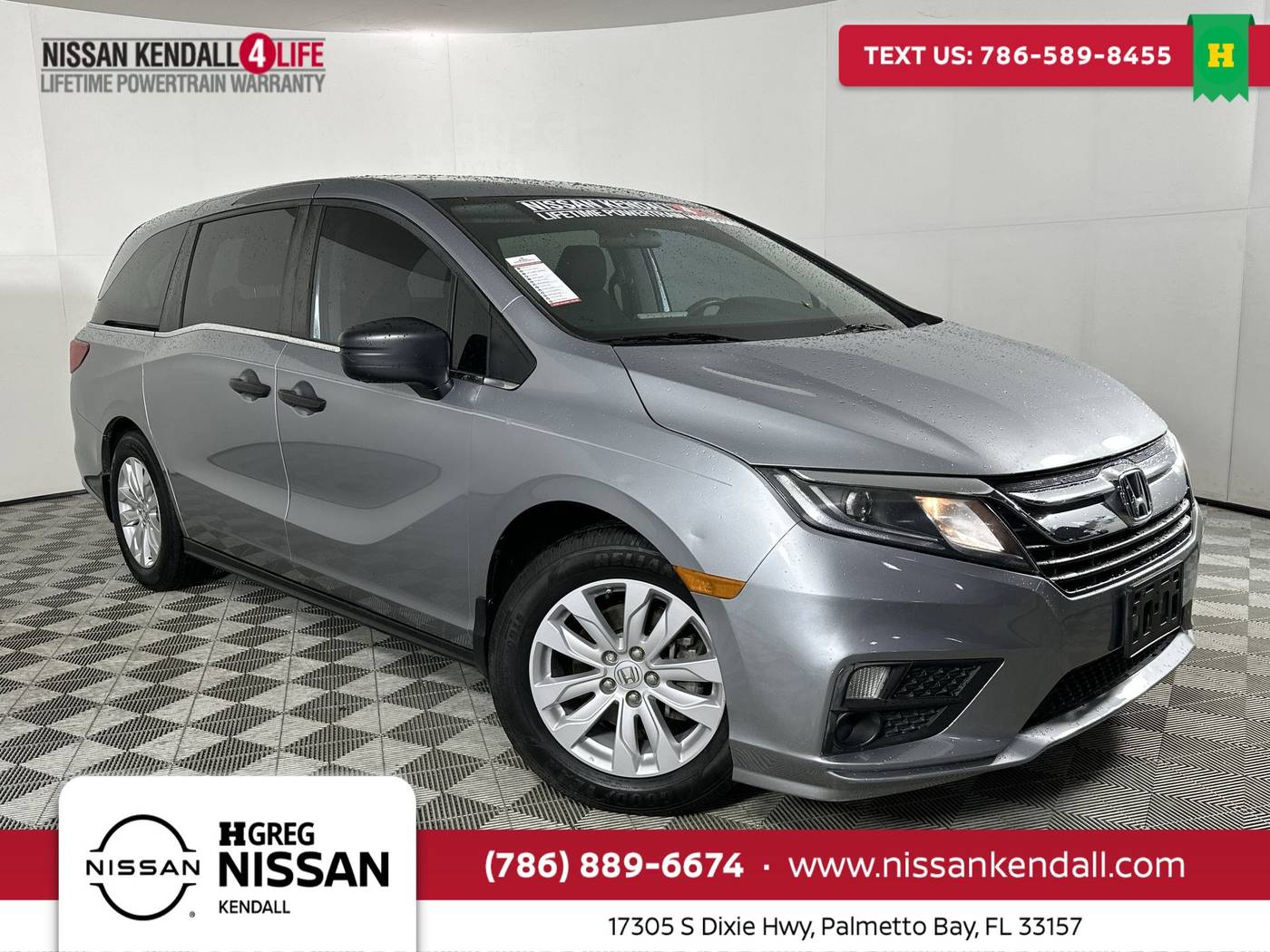 2020 Honda Odyssey LX — Minivan — 58,937 mi — Palmetto Bay, FL