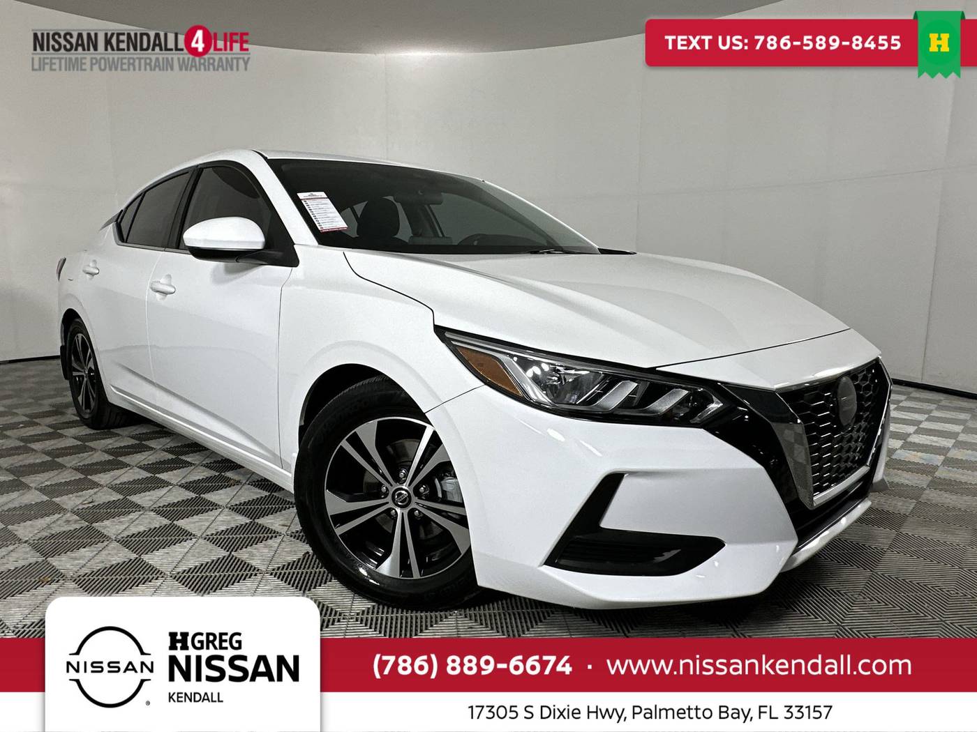 2021 Nissan Sentra SV — Sedan — 35,841 mi — Palmetto Bay, FL
