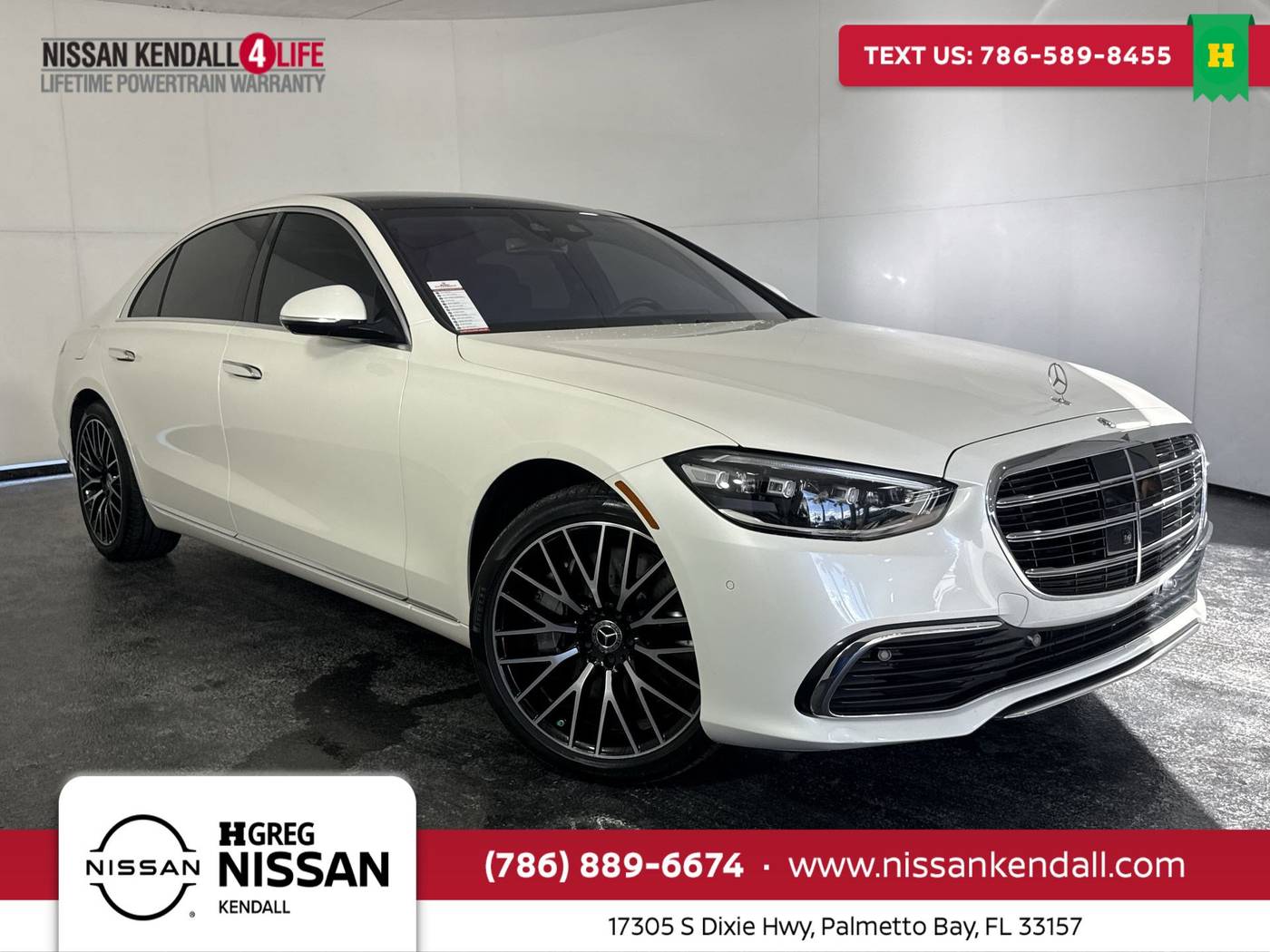 2021 Mercedes-Benz S-Class S 580 — Sedan — 37,285 mi — Palmetto Bay, FL