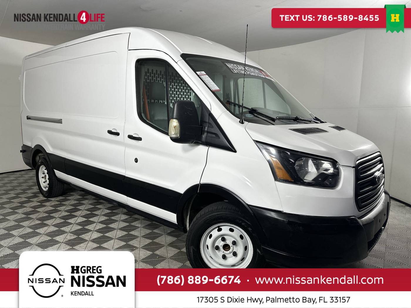 2019 Ford Transit Cargo Van T-150 — Cargo Van — 81,186 mi — Palmetto Bay, FL