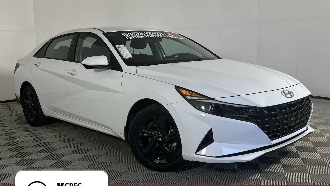 2022 Hyundai Elantra Hybrid Blue — Sedan — 23,285 mi — Palmetto Bay, FL