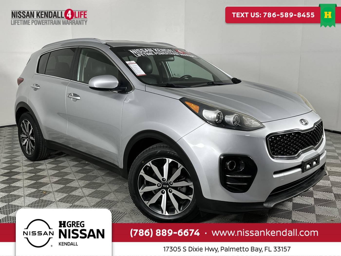 2017 Kia Sportage EX — SUV — 84,472 mi — Palmetto Bay, FL