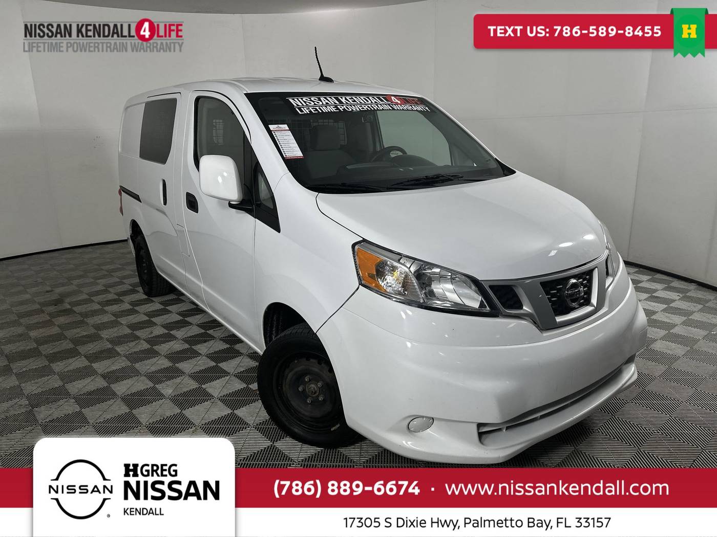 2021 Nissan NV200 Compact Cargo SV — Cargo Van — 76,736 mi — Palmetto Bay, FL