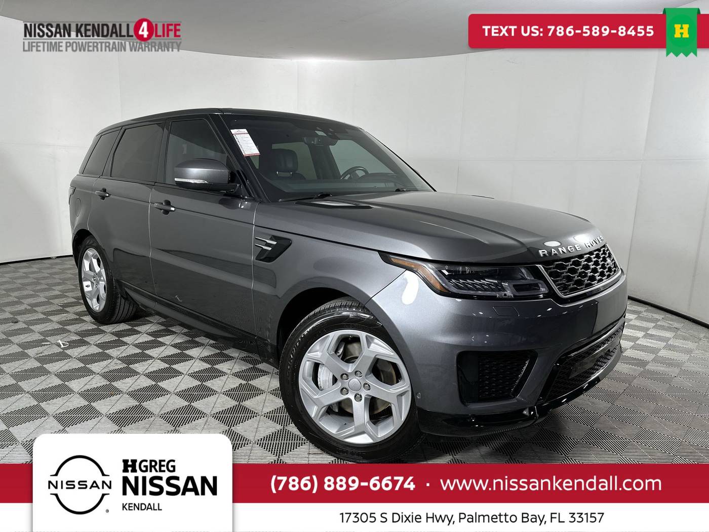2018 Land Rover Range Rover Sport HSE — SUV — 43,468 mi — Palmetto Bay, FL