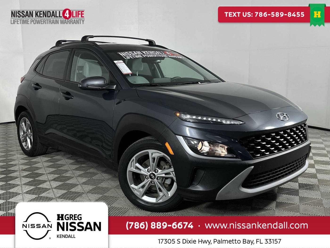 2022 Hyundai Kona SEL — SUV — 18,197 mi — Palmetto Bay, FL