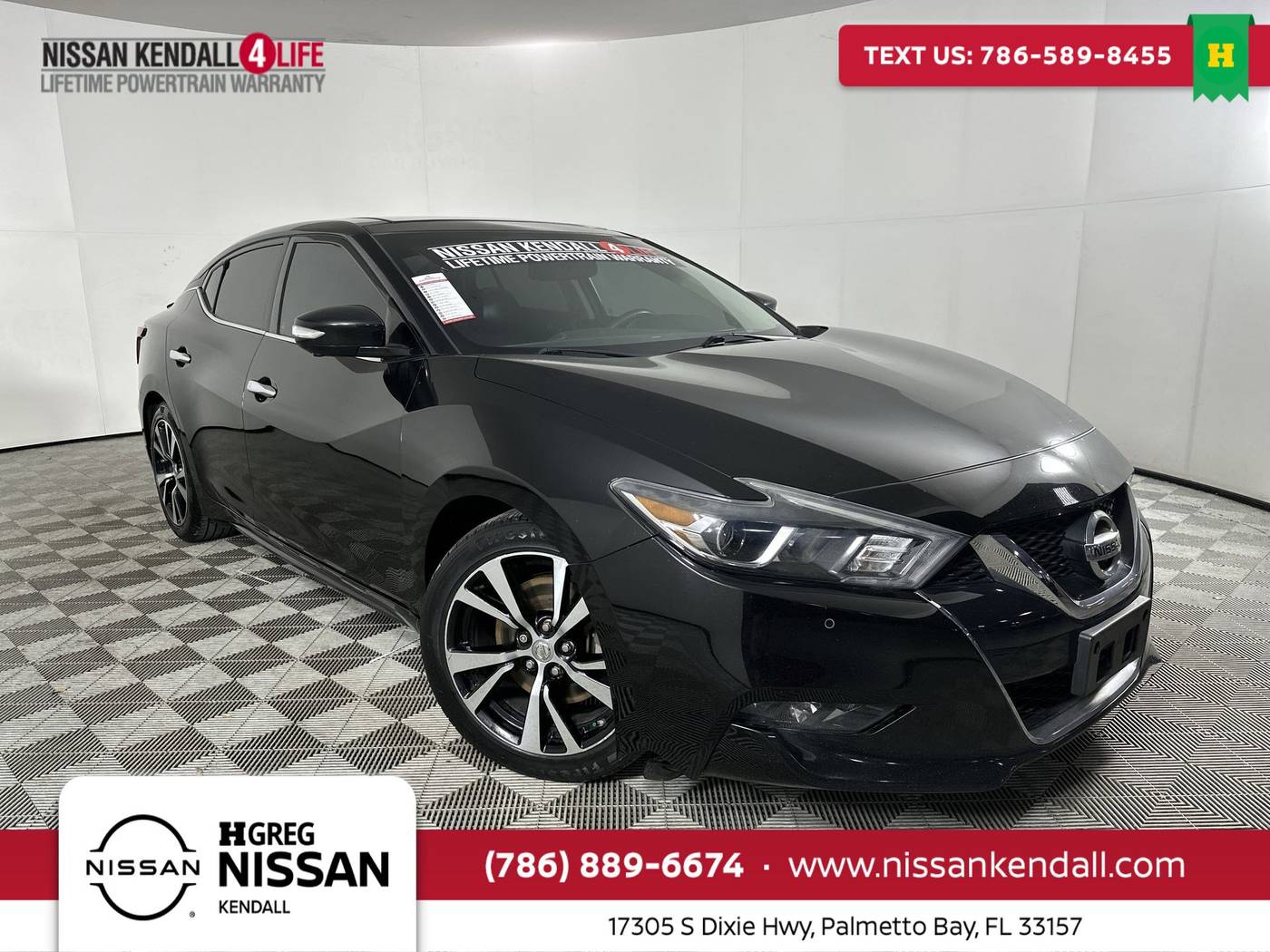 2018 Nissan Maxima Platinum — Sedan — 84,844 mi — Palmetto Bay, FL