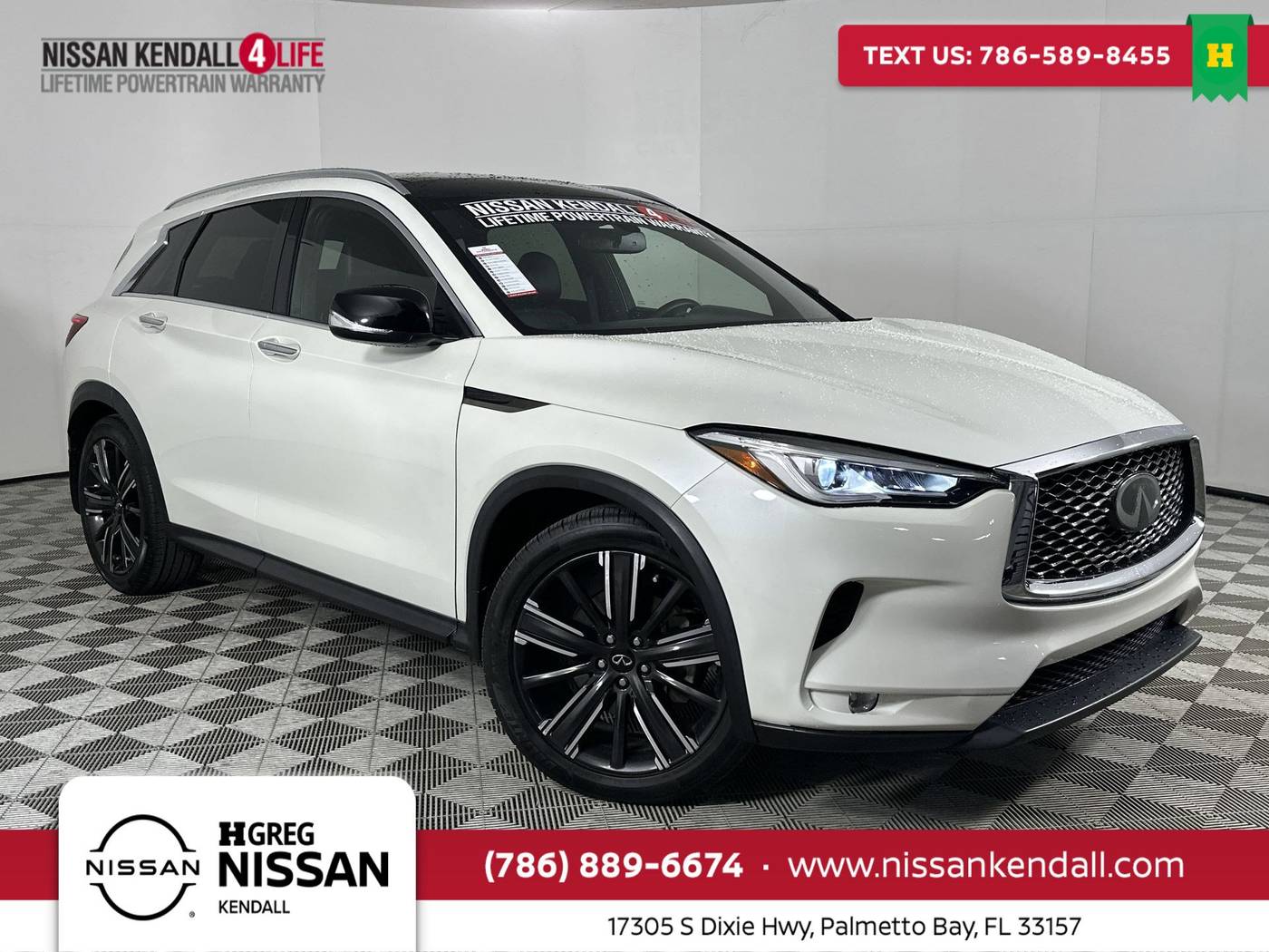 2021 INFINITI QX50 LUXE — SUV — 55,743 mi — Palmetto Bay, FL