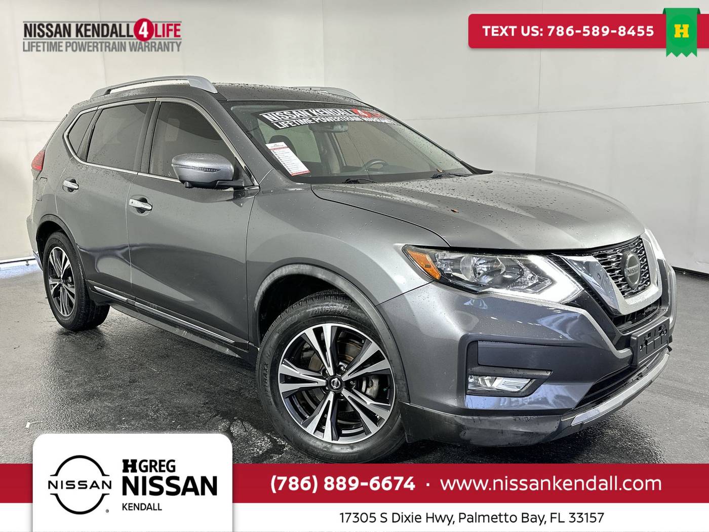 2018 Nissan Rogue SL — SUV — 58,260 mi — Palmetto Bay, FL