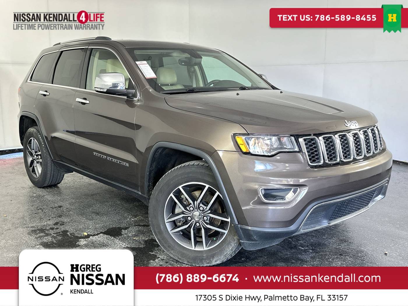 2017 Jeep Grand Cherokee Limited — SUV — 77,284 mi — Palmetto Bay, FL